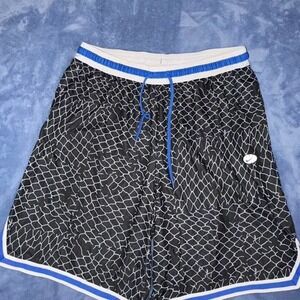 NIKE DNA Seasonal Dri-Fit Basketball Shorts Mens Size 2XL Black/Blue